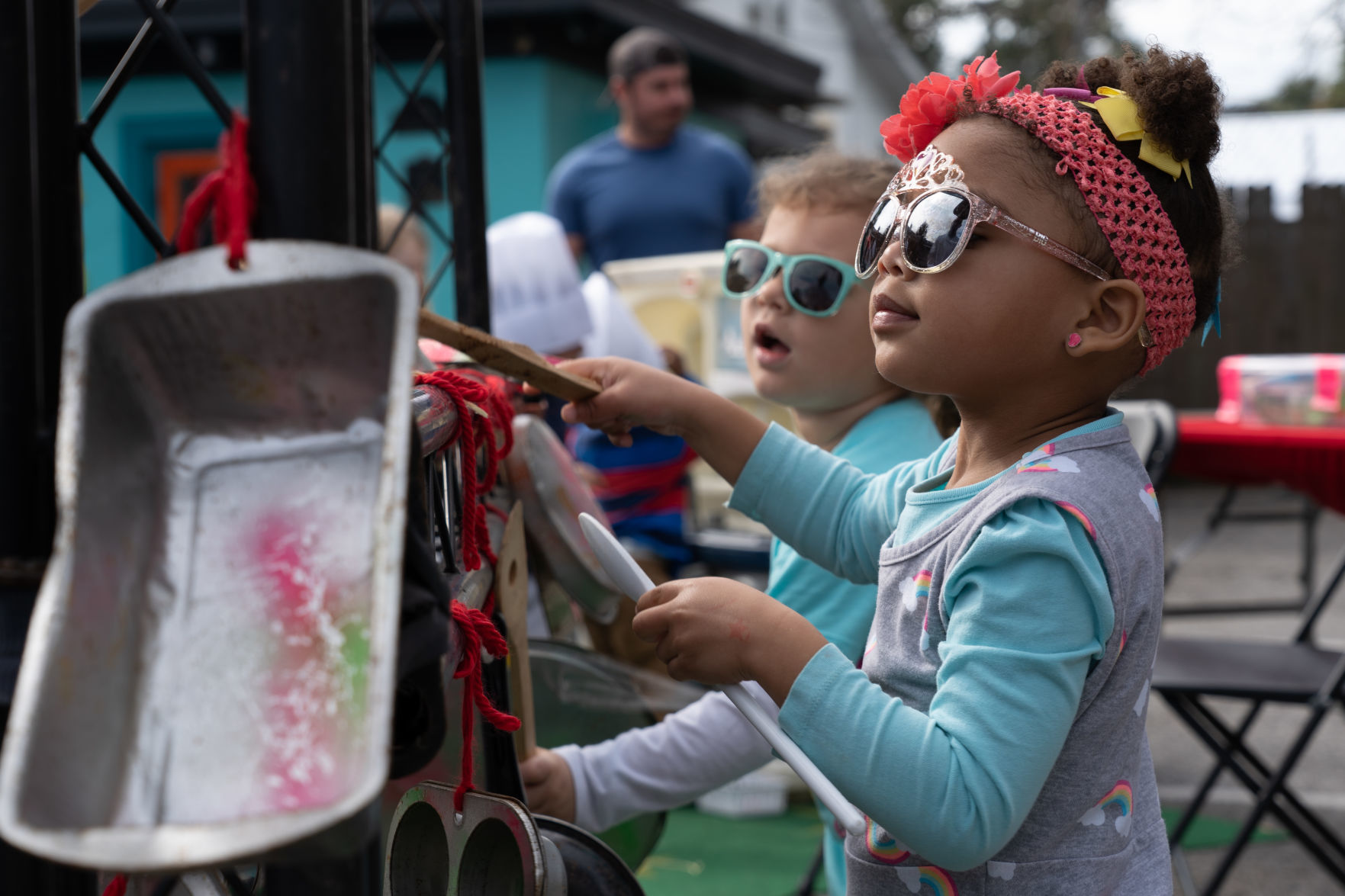 kids area at Taste of Folly